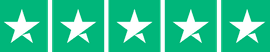5 out of 5 stars on Trustpilot