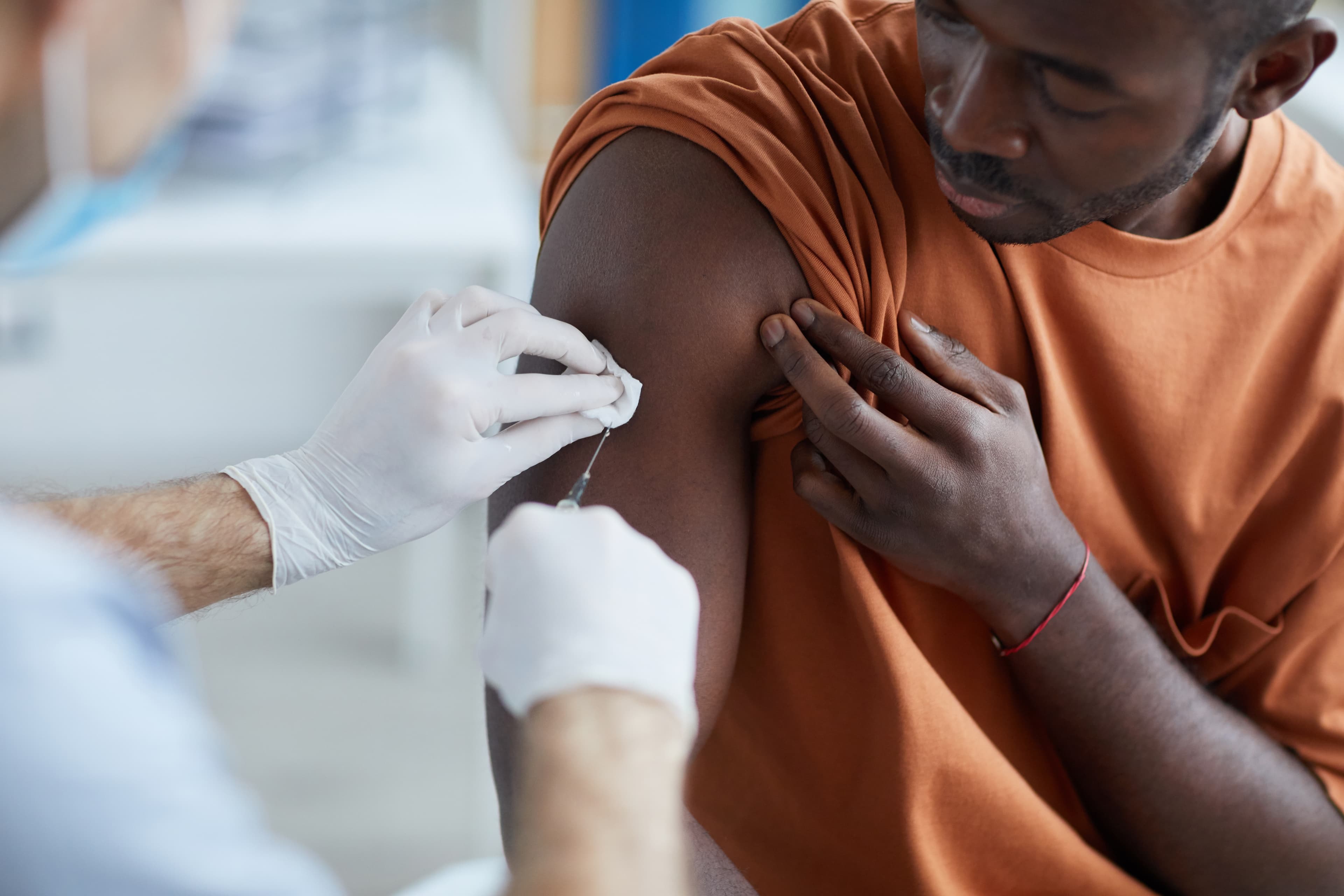COVID vaccine visit