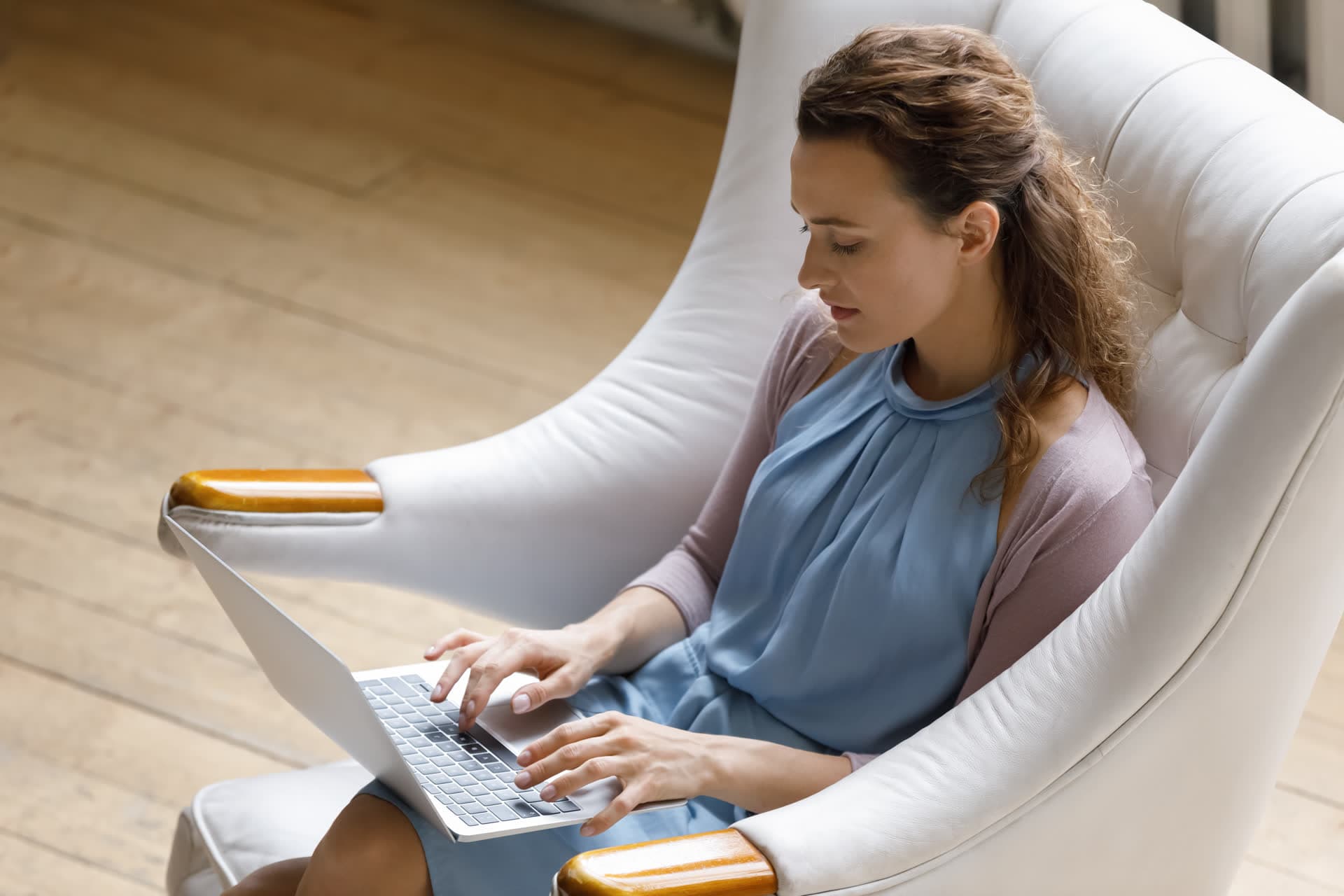 Virtual visit with clinician