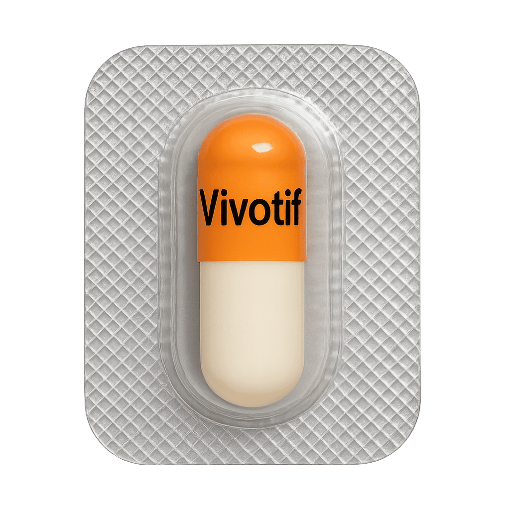 Vivotif Typhoid Vaccine (Salmonella typhi Ty21a live antigen)
