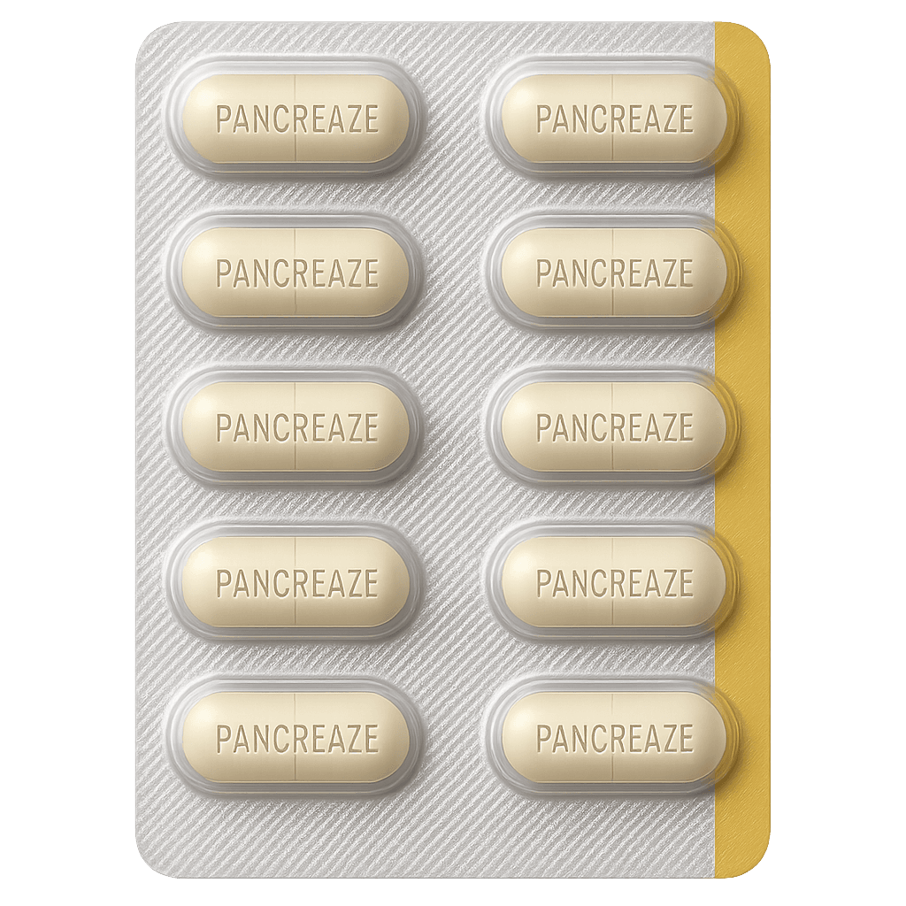 Pancreaze (Lipase - amylase - protease)